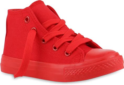 prada chucks schnürschuhe rot kinder